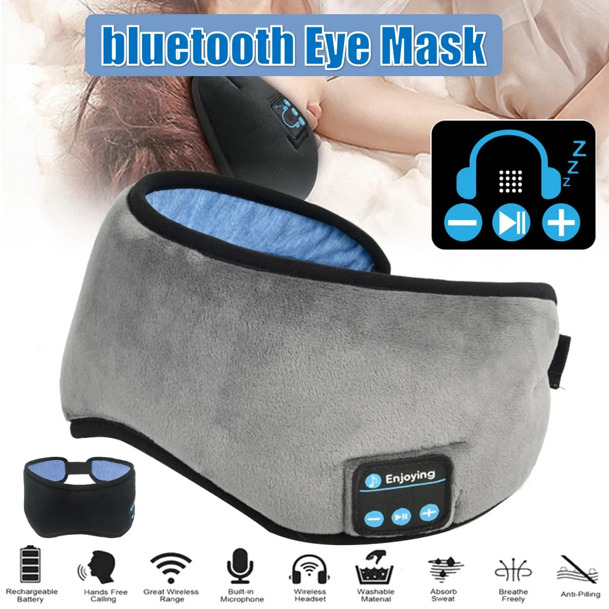 DreamTunes Bluetooth Eye Mask