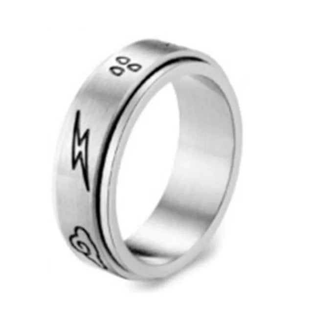 Titanium Calm Wedding Rings